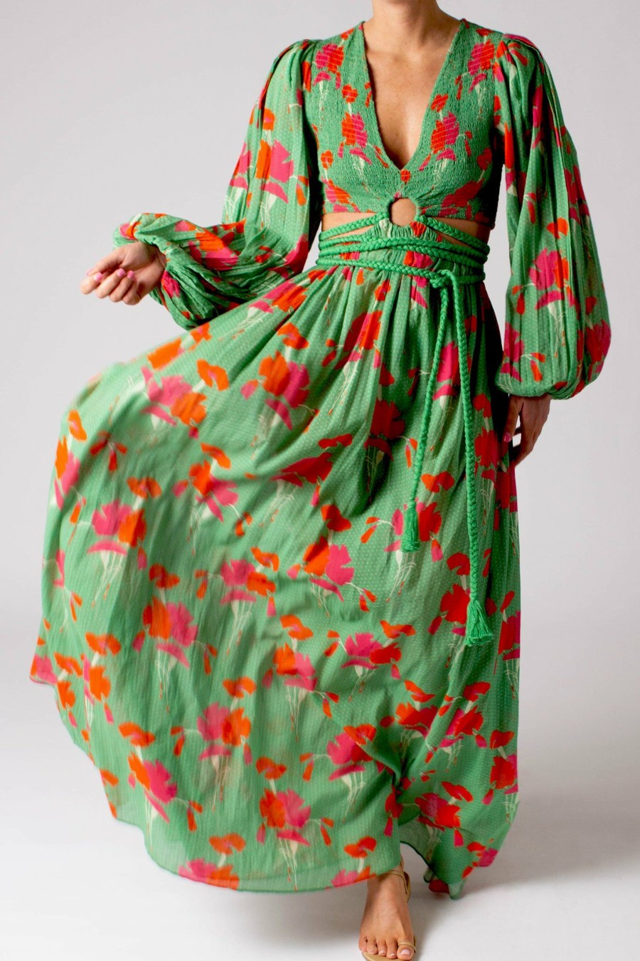 Rezina Gauze Dress by Miguelina